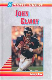 Cover of: Sports great John Elway by Larry Fox