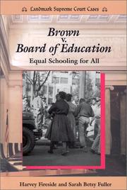 Cover of: Brown v. Board of Education by Harvey Fireside