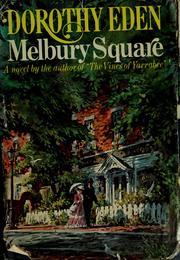 Cover of: Melbury Square.