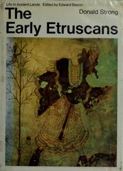 Cover of: The early Etruscans