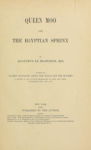 Cover of: Queen M'oo and the Egyptian sphinx