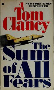 Cover of: The sum of all fears by Tom Clancy