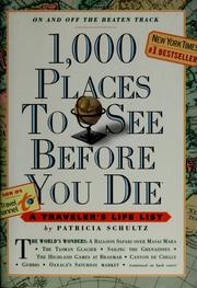 Cover of: 1,000 places to see before you die