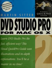 Cover of: DVD Studio Pro 2 for Mac OS X