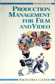 Cover of: Production management for film and video