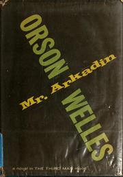 Cover of: Mr. Arkadin: a novel.