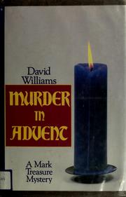 Cover of: Murder in advent