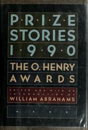 Cover of: Prize stories 1990