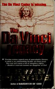 Cover of: The Da Vinci legacy by Lewis Perdue