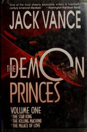 Cover of: The demon princes by Jack Vance
