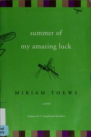 Cover of: Summer of my amazing luck