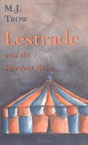 Cover of: Lestrade and the sawdust ring