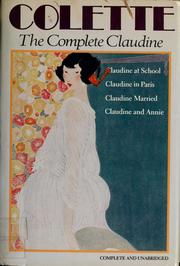 Cover of: Colette Complete Claudine