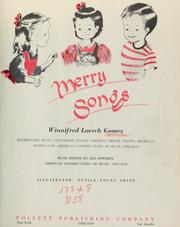 Cover of: Merry songs