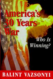 Cover of: America's thirty years war