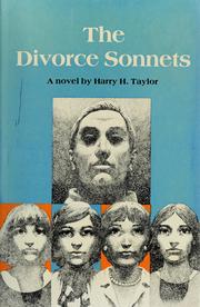 Cover of: The divorce sonnets by Harry H. Taylor