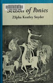 Cover of: Season of ponies by Zilpha Keatley Snyder