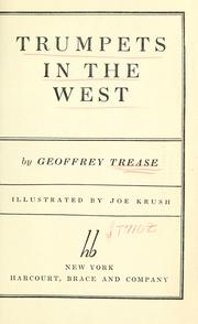 Cover of: Trumpets in the west by Geoffrey Trease