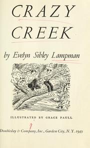 Cover of: Crazy Creek by Evelyn Sibley Lampman