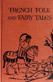 Cover of: French folk and fairy tales