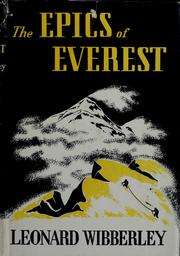Cover of: The epics of Everest