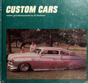 Cover of: Custom cars