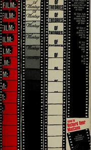 Cover of: Film: a montage of theories