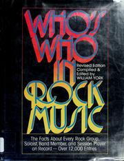 Cover of: Who's who in rock music by William York, William York