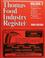 Cover of: Thomas food industry register