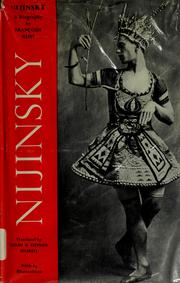 Cover of: Nijinsky by Françoise Reiss, Françoise Reiss