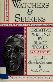 Cover of: Watchers and seekers: creative writing by Black women