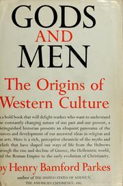 Cover of: Gods and men: the origins of Western culture.