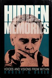 Cover of: Hidden memories by Robert A. Baker
