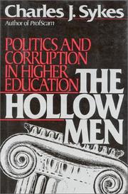 Cover of: The hollow men: politics and corruption in higher education