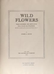 Cover of: Wild flowers