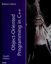 Cover of: Object-oriented programming in C++