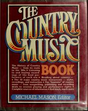 Cover of: The Country music book by Mason, Michael