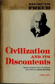 Cover of: Civilization and its discontents