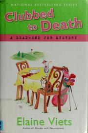 Cover of: Clubbed to Death by Elaine Viets