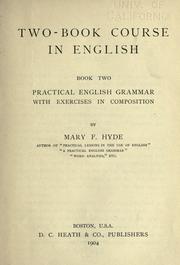 Cover of: Two-book course in English