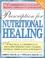 Cover of: Prescription for Nutritional Healing