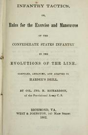 Cover of: Infantry Tactics by John H. Richardson