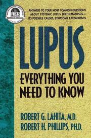 Cover of: Lupus: everything you need to know