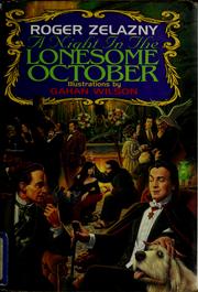 Cover of: A Night in the Lonesome October by Roger Zelazny