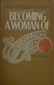 Cover of: Becoming a woman of excellence