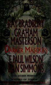 Cover of: Darker masques by J. N. Williamson