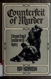 Cover of: Counterfeit of murder