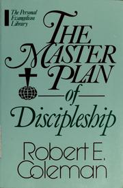 Cover of: The master plan of discipleship