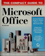 Cover of: The compact guide to Microsoft Office by Ron Mansfield