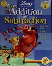 Cover of: Disney learning addition and subtraction